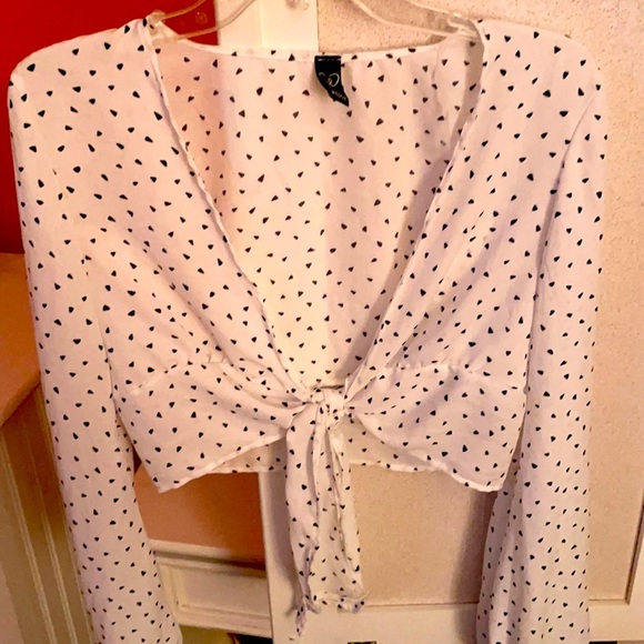 White Windsor Blouse (Size: Small) - Picture 1 of 2